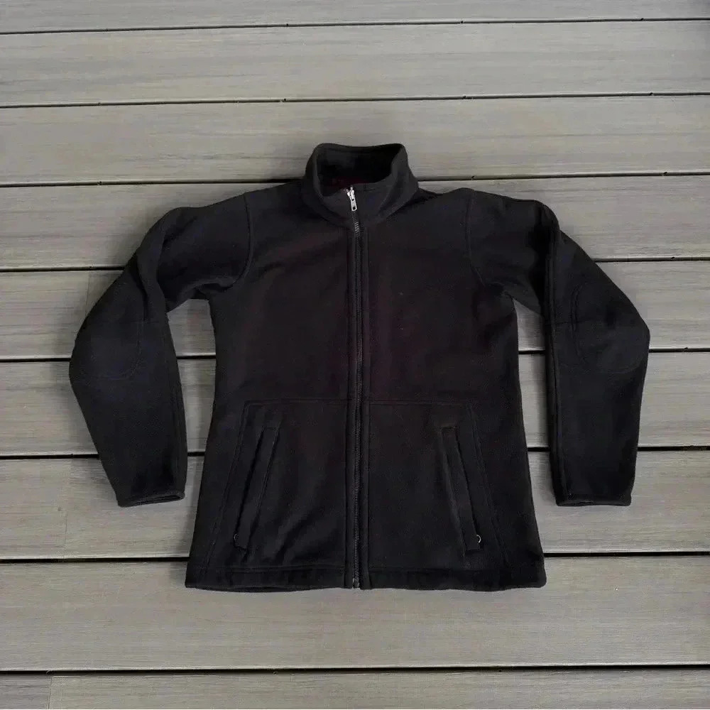 Patagonia Women’s Synchilla‎ Full Zip Jacket Size XS Black